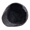 Winter Tweed Flat Cap Men's Newsboy Cap Baby British Retro Beret