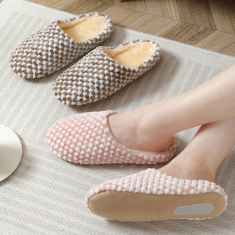 Japanese Indoor Home Anti-skid Cotton Slippers