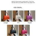 Fashion Messenger Bag Simple Solid Color Tote