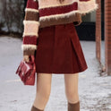 Striped Loose Splicing Knitwear Sweater For Women