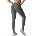 Seamless Back V Waist Peach Hip Shaping Training Yoga Pants Sports Running Hip Shaping Fitness Pants