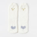 Coral Velvet Embroidery Three-dimensional Cartoon Floor Socks