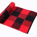 Men's scarf wool plaid scarf scarf winter scarf processing wholesale gift ladies knitting stitching