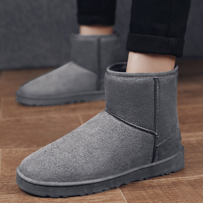 New versatile cotton shoes with plush and warmth