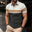 Digital Printing Men's Short Sleeve Casual