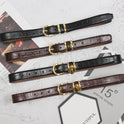 Women's Simple And Versatile Decoration Jeans Strap Genuine Leather Fashion Belt