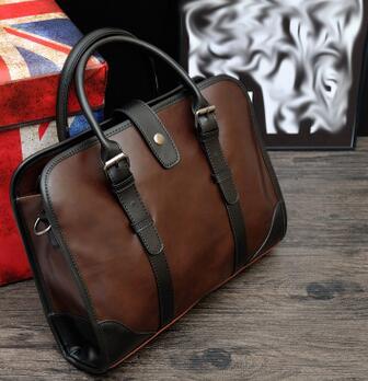 Retro one shoulder briefcase