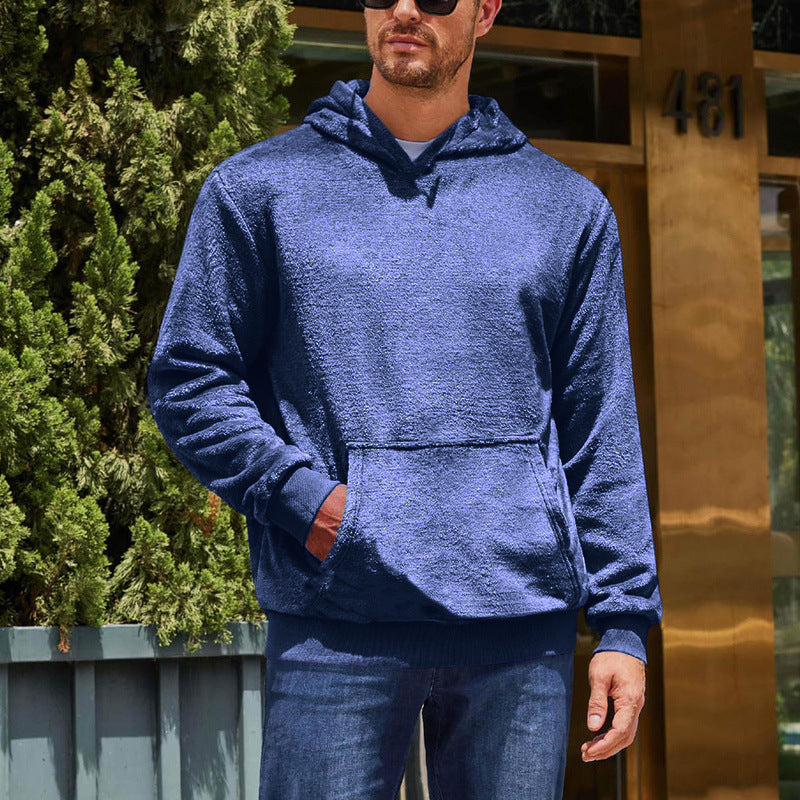 Men's Double-sided Fleece Winter Pullover Sweater