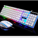 G21 Wired U U Mouse And Keyboard Set Suspended Lighting Mechanical Feel Game Mouse And Keyboard Set