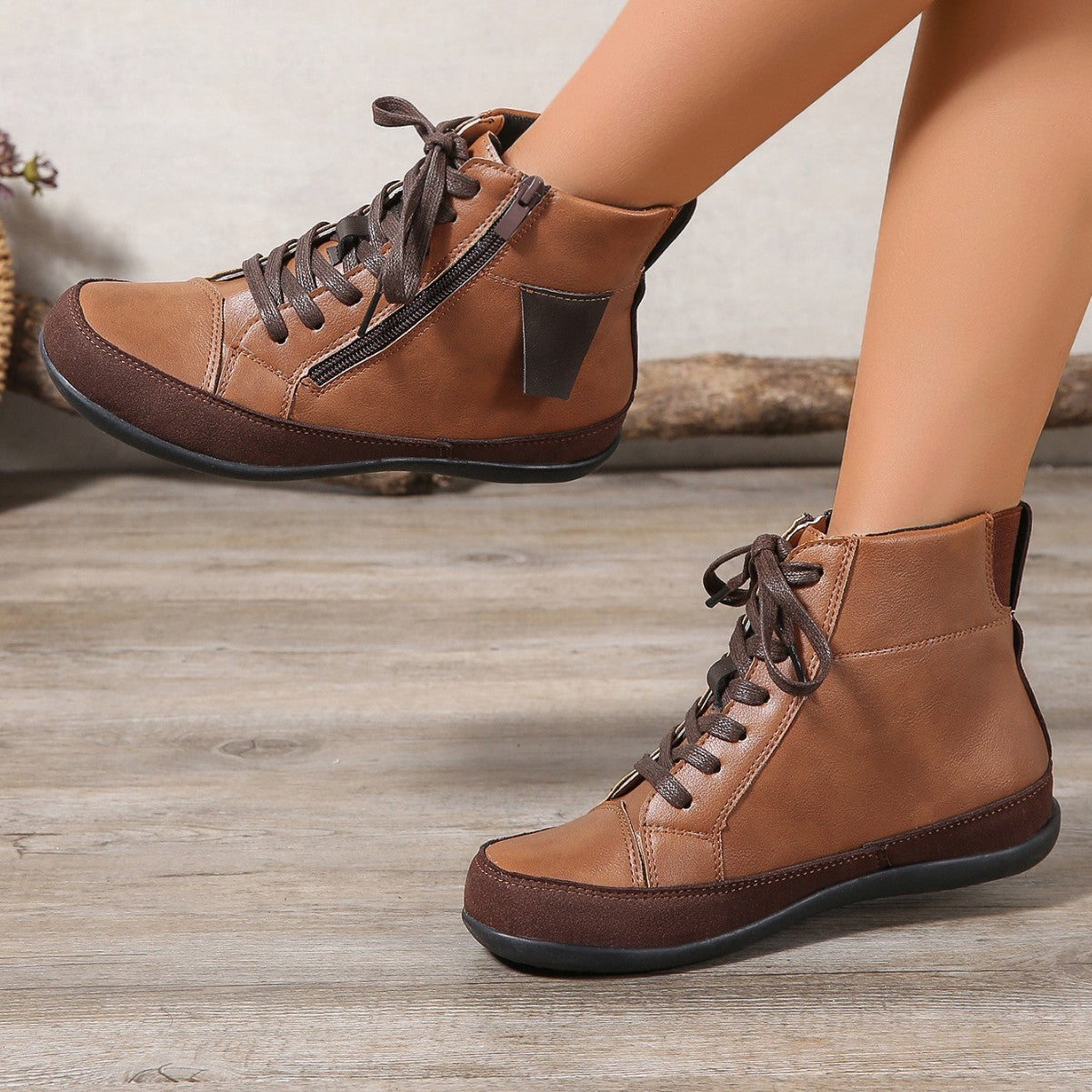 Barefoot Boots Fleece-lined Snow Ankle Boots