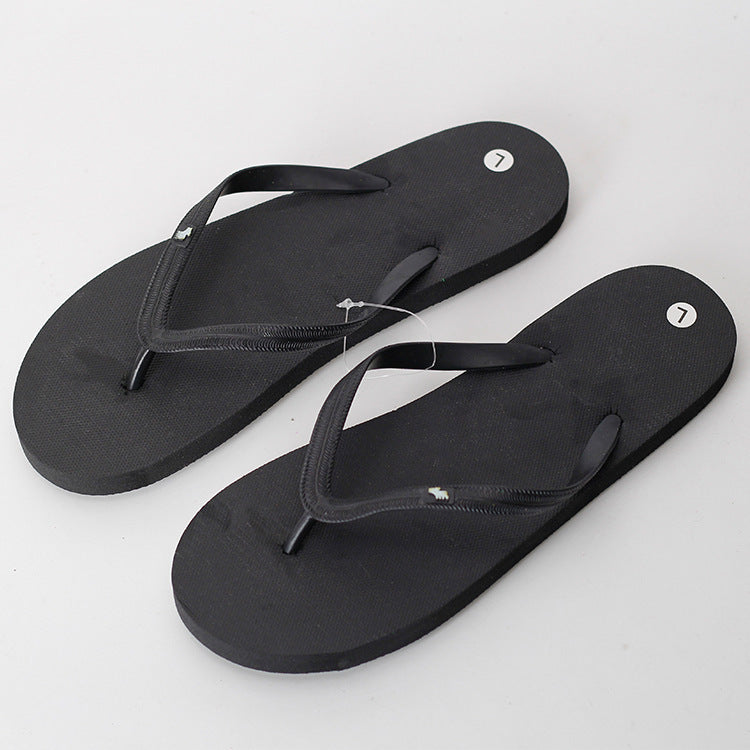 Summer explosions deer flip-flops flat sandals and slippers solid color ladies new couple candy color beach shoes