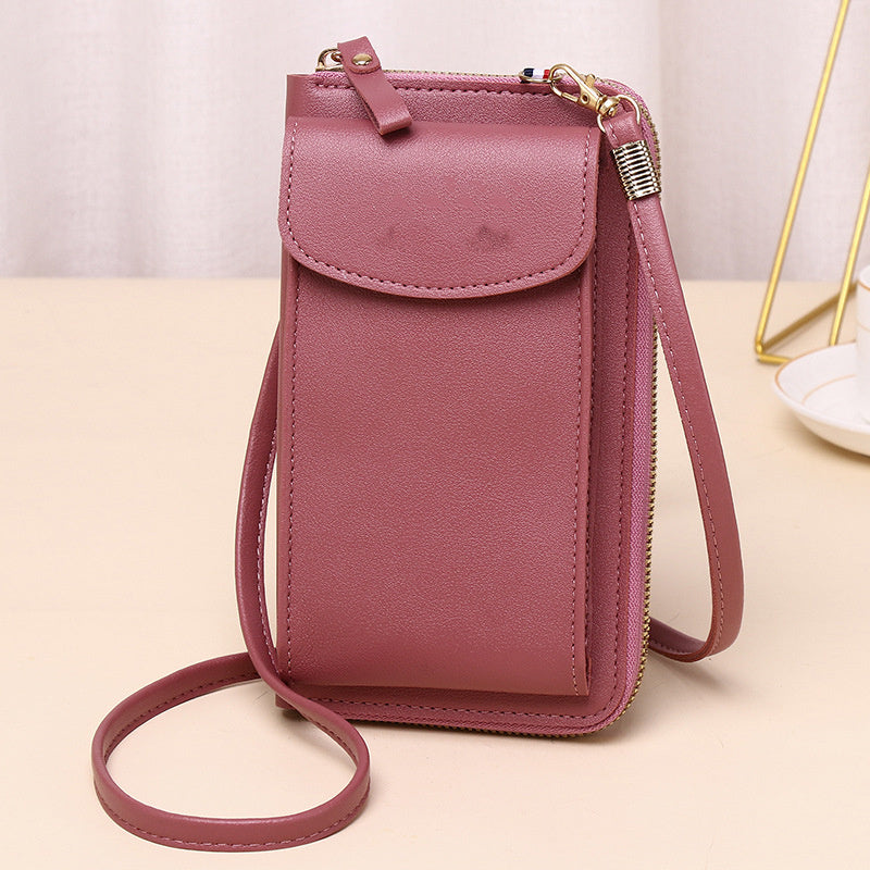 Women's Solid Color Fashion Simple Small Shoulder Bag