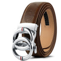 Automatic Alloy Buckle Cowhide Men's Belt