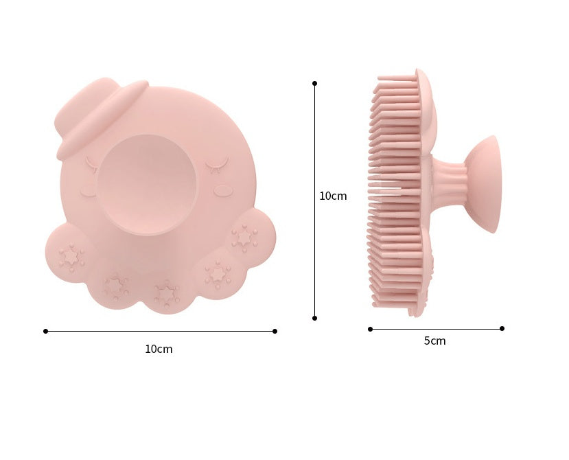 Baby Massage Silicone  Bath Brush