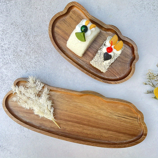 Creative And Minimalist Home Irregular Lovewood Tray