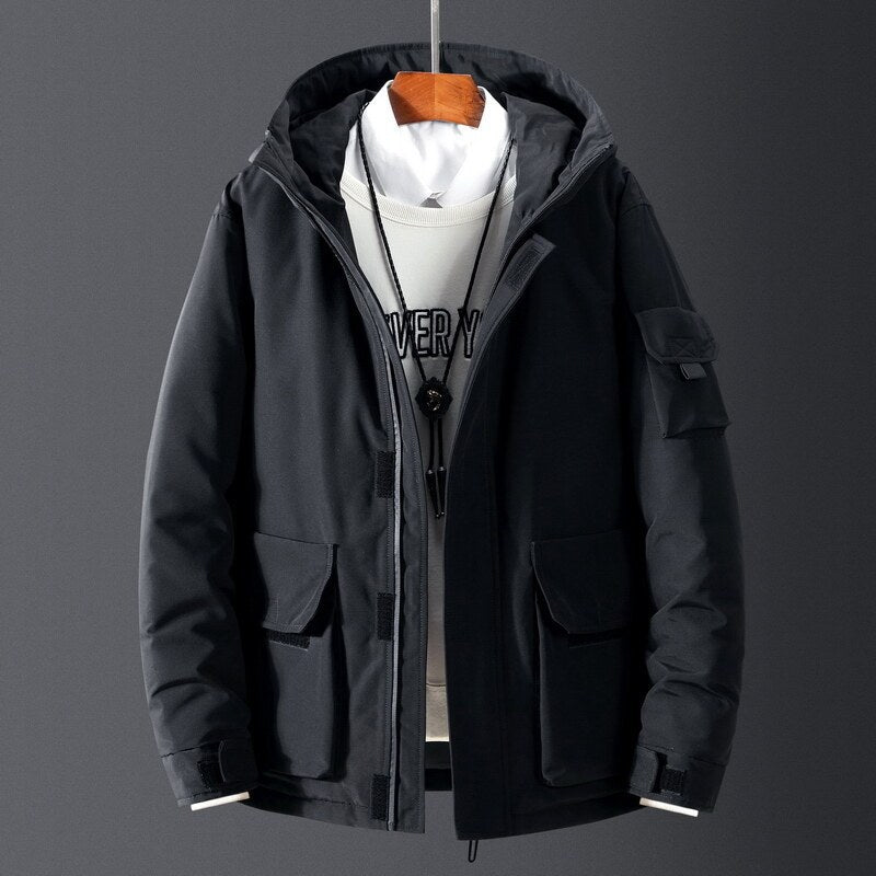 Workwear Down Cotton-padded Coat Winter Loose Trendy Men's Casual