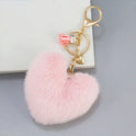 Car Hanging Ornament Rex Rabbit Love Tassel Key Chain