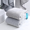 Antibacterial Bamboo Charcoal Fiber Thick Coral Fleece Absorbent Household Bath Towel