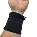 Lightweight zipper wristband