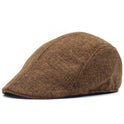 Breathable outdoor retro peaked cap mesh beret