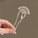 Fairy Temperamental Pearl Tassel U-shaped Hairpin High-grade Simple Tie Up The Hair