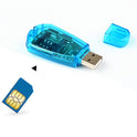 Mobile phone SIM card reader