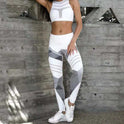 Camouflage digital printed yoga clothing