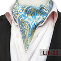 Men's Scarf Jacquard Polyester Fashionable And Warm