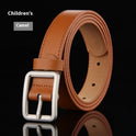 Boys' Simple And Fashionable Solid Color Belt