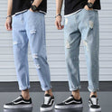 Loose Straight Wide-leg Pants Ankle-length Pants Trendy Beggar Pants Men's Pants