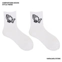 Hip Hop Cotton Mid-top Stockings Personality Skateboard Male And Female Stockings