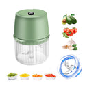 USB Rechargeable Electric Garlic Press Portable Wireless Food Chopper Mini Complementary Food Mixer Kitchen Gadgets