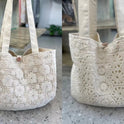 Women's Summer Jacquard Button New Crossbody Bag