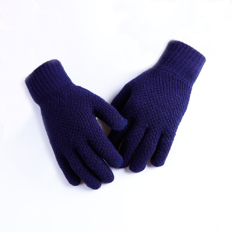 Men's Outdoor Warm Split Finger Touch Screen Gloves