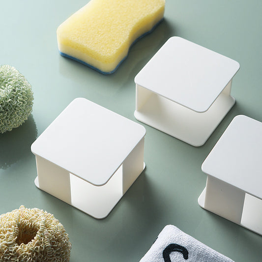 Kitchen sink sponge drainable shelf