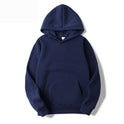 Long-sleeved Hoodie Casual Solid Color Sweater