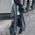 casual woolen sweater coat