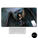 Angel Pattern Large Office Non-Slip Mouse Pad