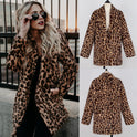 Artificial Faux Fur Women Winter Coat