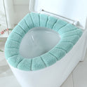 O-shaped toilet seat