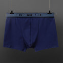 Men's Boxers Cotton Breathable Low Waist