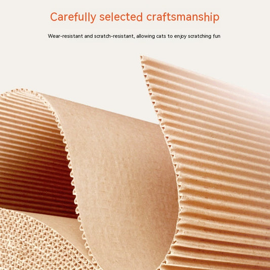 Multi-shape Corrugated Paper Cat Scratch Board