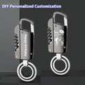 Multi-functional Keychain Pendant Cigarette Lighter USB Charging Lighter