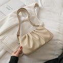 Pleated Cloud Bag Underarm Bag Niche Texture Shoulder Messenger Bag