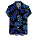 Men's Hong Kong Style Japanese Style Hip Hop Retro Loose Shirt