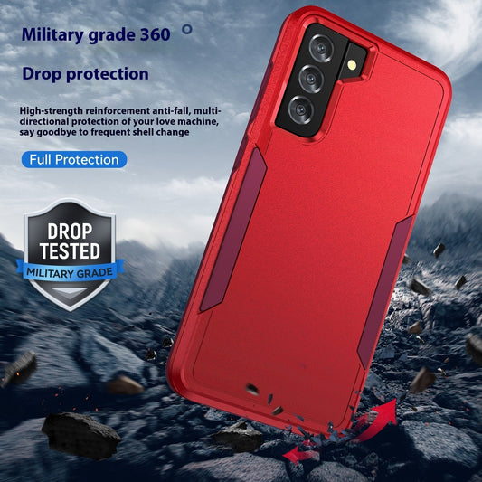 Flat Drop-resistant Contrast Color Protective Cover All-inclusive Phone Case