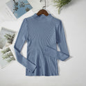 Early Autumn Half Turtleneck Sweater Ladies Pullover