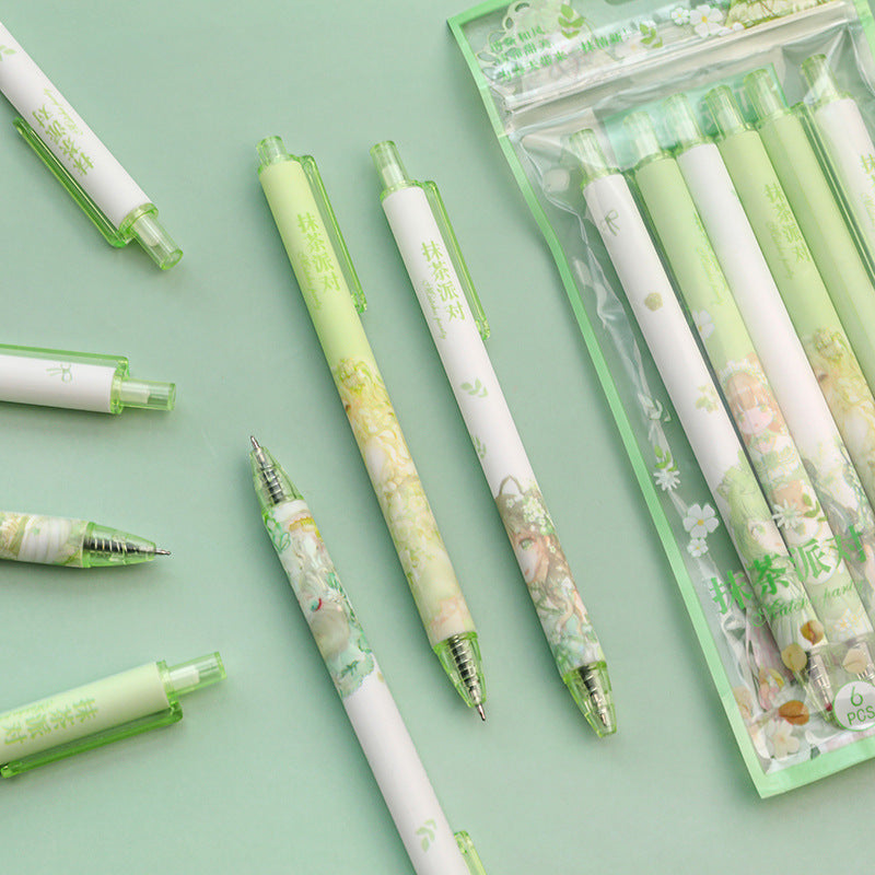 Press The Neutral Pen For The Matcha Party