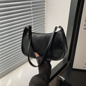 Fashion Underarm Bag Retro Simple Textured One-shoulder Bag