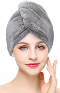 Fashion Hair Drying Towel Shower Cap